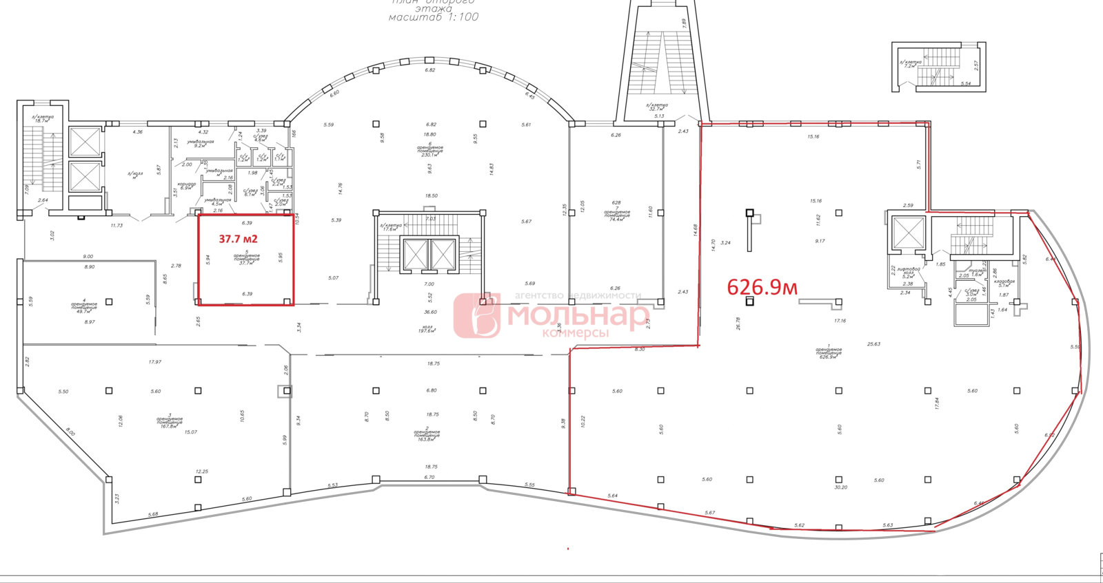 Снять торговую точку на ул. Сурганова, д. 57А в Минске, 21941BYN, код 967084 - фото 12