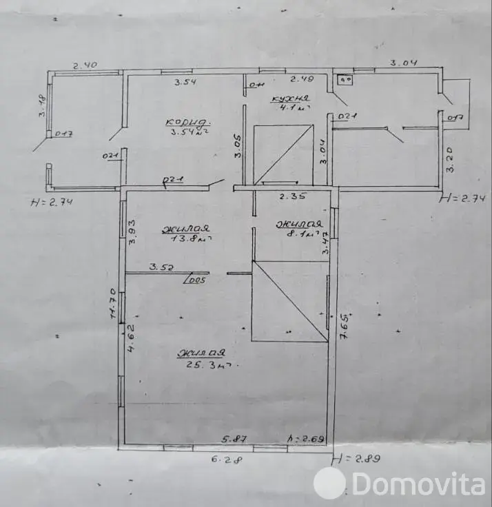 купить дом, Горковская Слобода, ул. Борзунова, д. 9