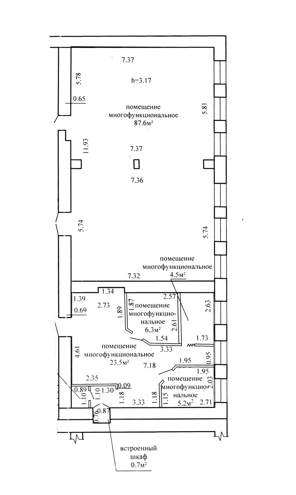 офис, Бобруйск, ул. Социалистическая, д. 97, стоимость продажи 200 700 р.