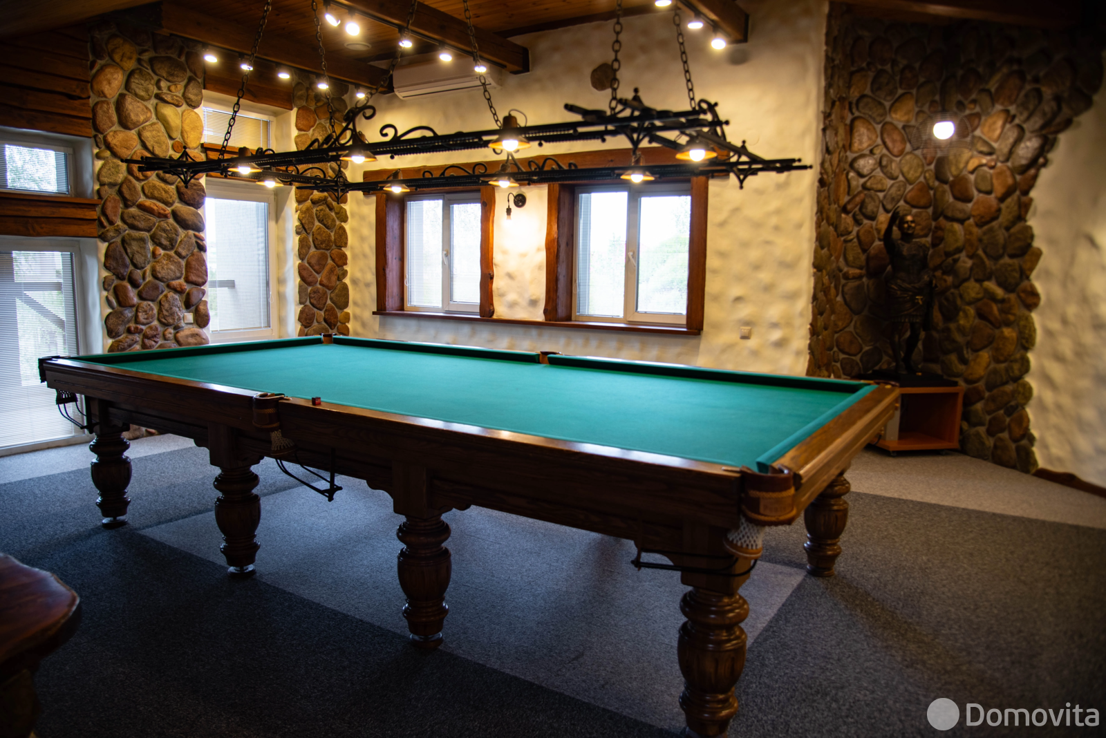Коттедж Премиум-дом для отдыха с сауной, бассеином и бильярдом на сутки в Минске пер. Радашковский, д. 12, 700BYN, код 1356 - фото 19
