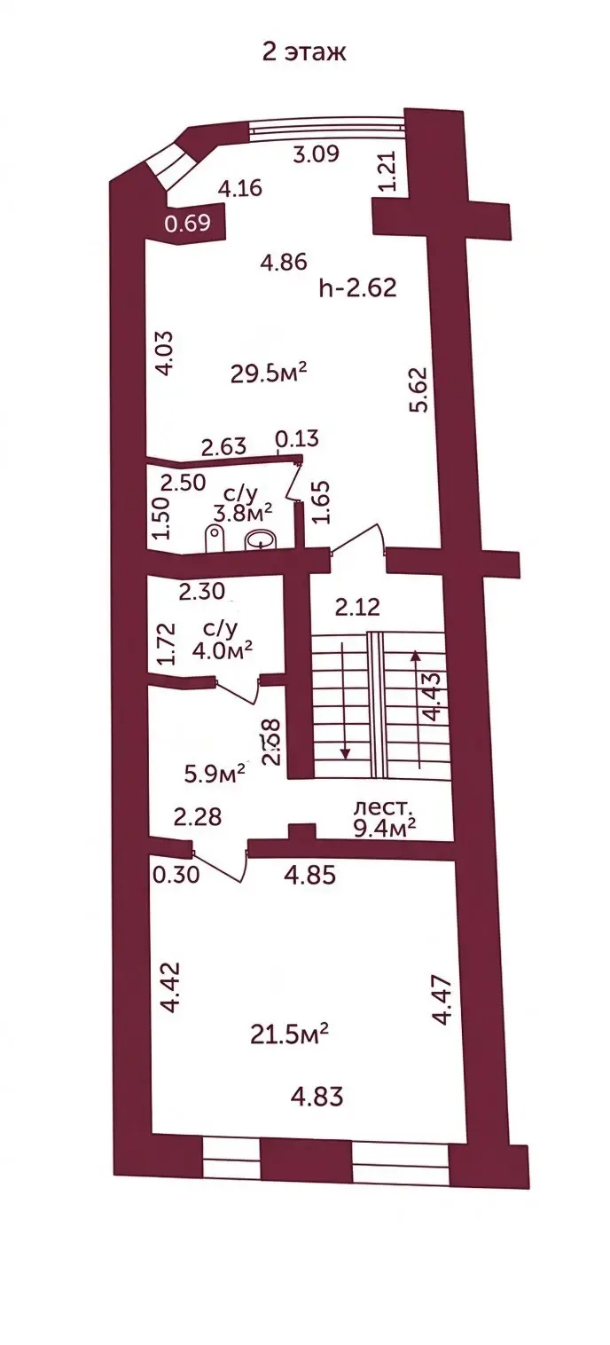 Купить офис на пер. Доватора, д. 17А в Гродно, 265000USD, код 10490 - фото 20