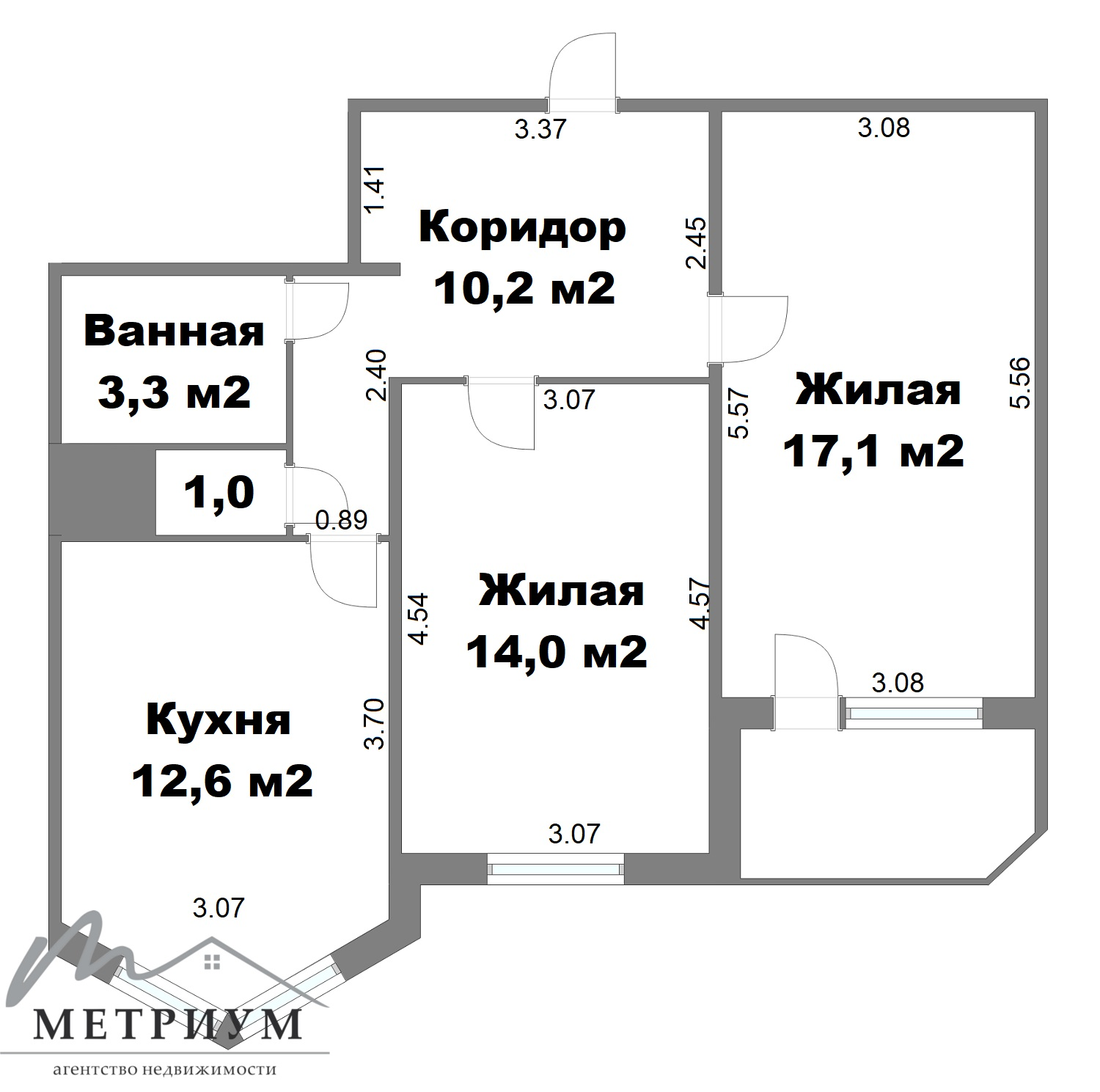 квартира, Минск, ул. Рафиева, д. 88А