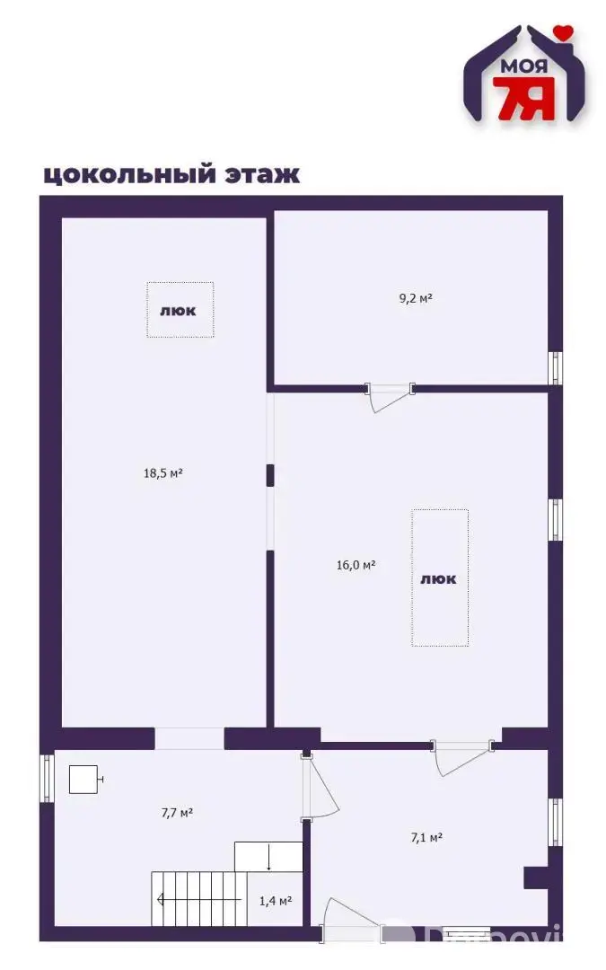 Купить 3-этажную дачу в ДУБРАВЫ Минская область, 39600USD, код 181680 - фото 29