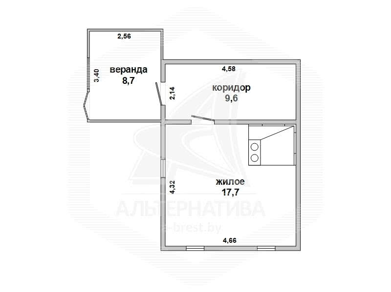 Продать 1-этажный дом в Ракитнице, Брестская область , 16000USD, код 603099 - фото 4