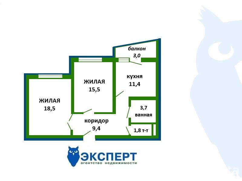 продажа квартиры, Минск, ул. Притыцкого, д. 39