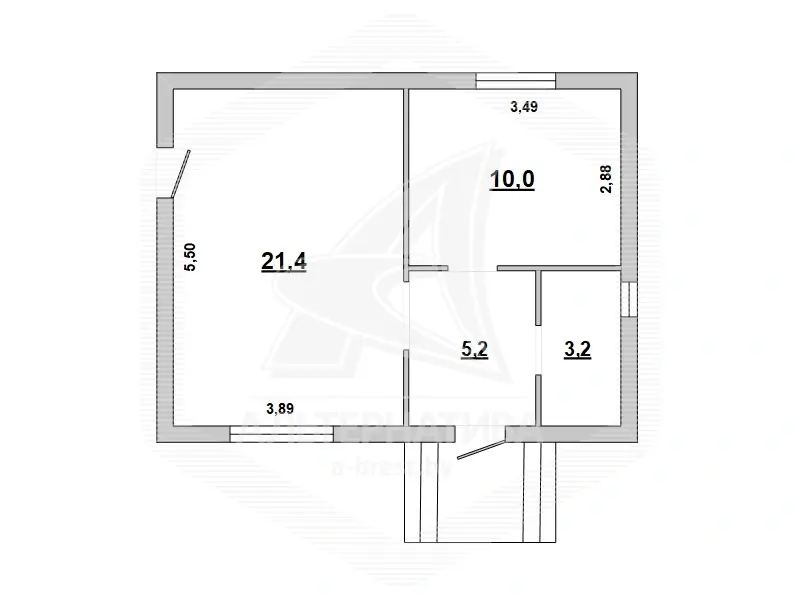 Купить 1-этажную дачу в Мирное Брестская область, 52500USD, код 180513 - фото 14