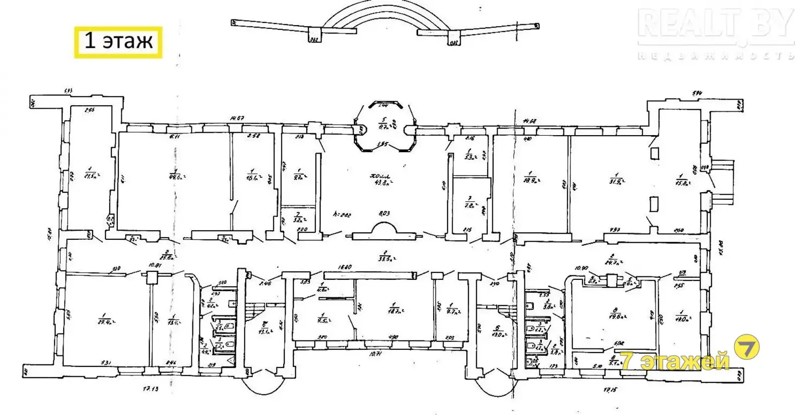 Помещение под сферу услуг в Минске, ул. Красноармейская, д. 20/A, код 2153 - фото 22