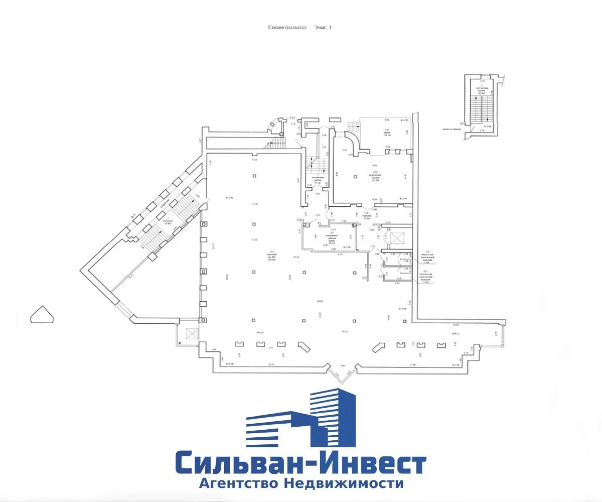 Снять торговое помещение на пр-т Победителей, д. 101/1 в Минске, 5784EUR, код 967767 - фото 45