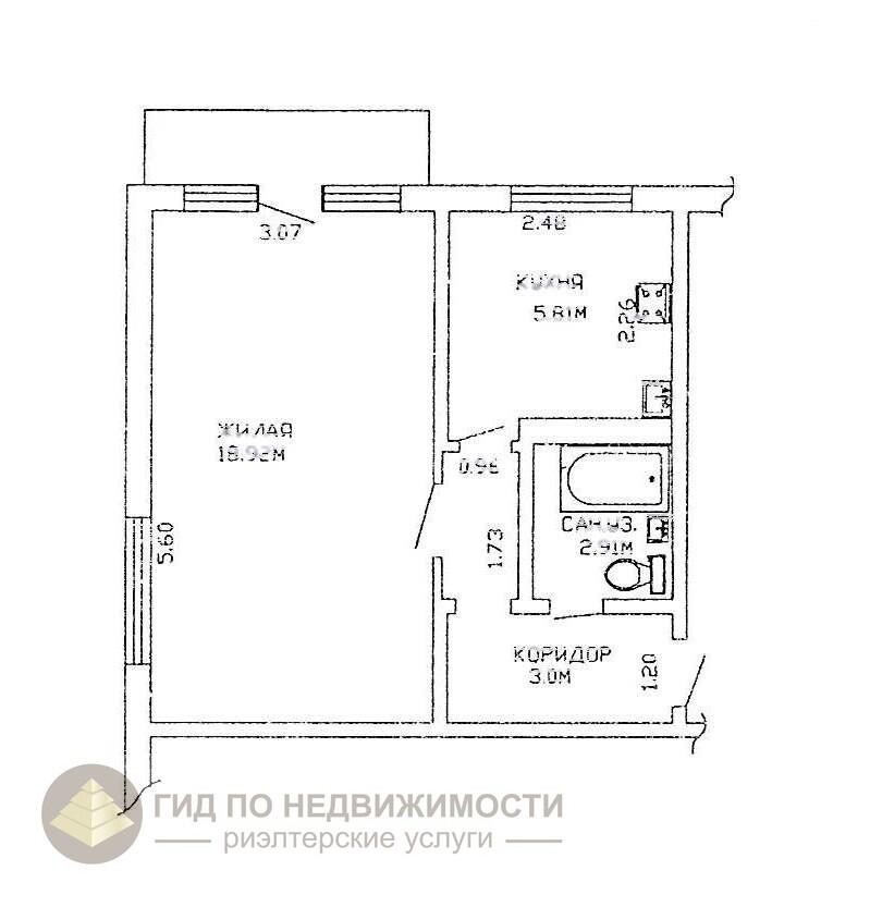 Стоимость продажи квартиры, Гомель, пр-т Речицкий, д. 8Б