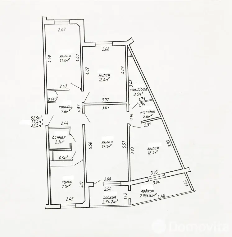 Снять офис на ул. Жореса Алфёрова, д. 7 в Минске, 3085BYN, код 17204 - фото 17