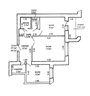 Комната, Минск, пр-т Любимова, д. 36/1
