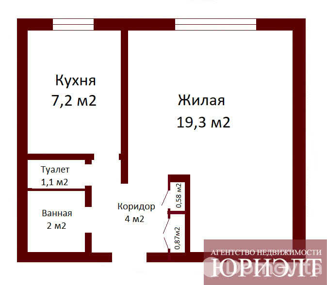 квартира, Бобруйск, ул. Михася Лынькова, д. 39, стоимость продажи 75 778 р.
