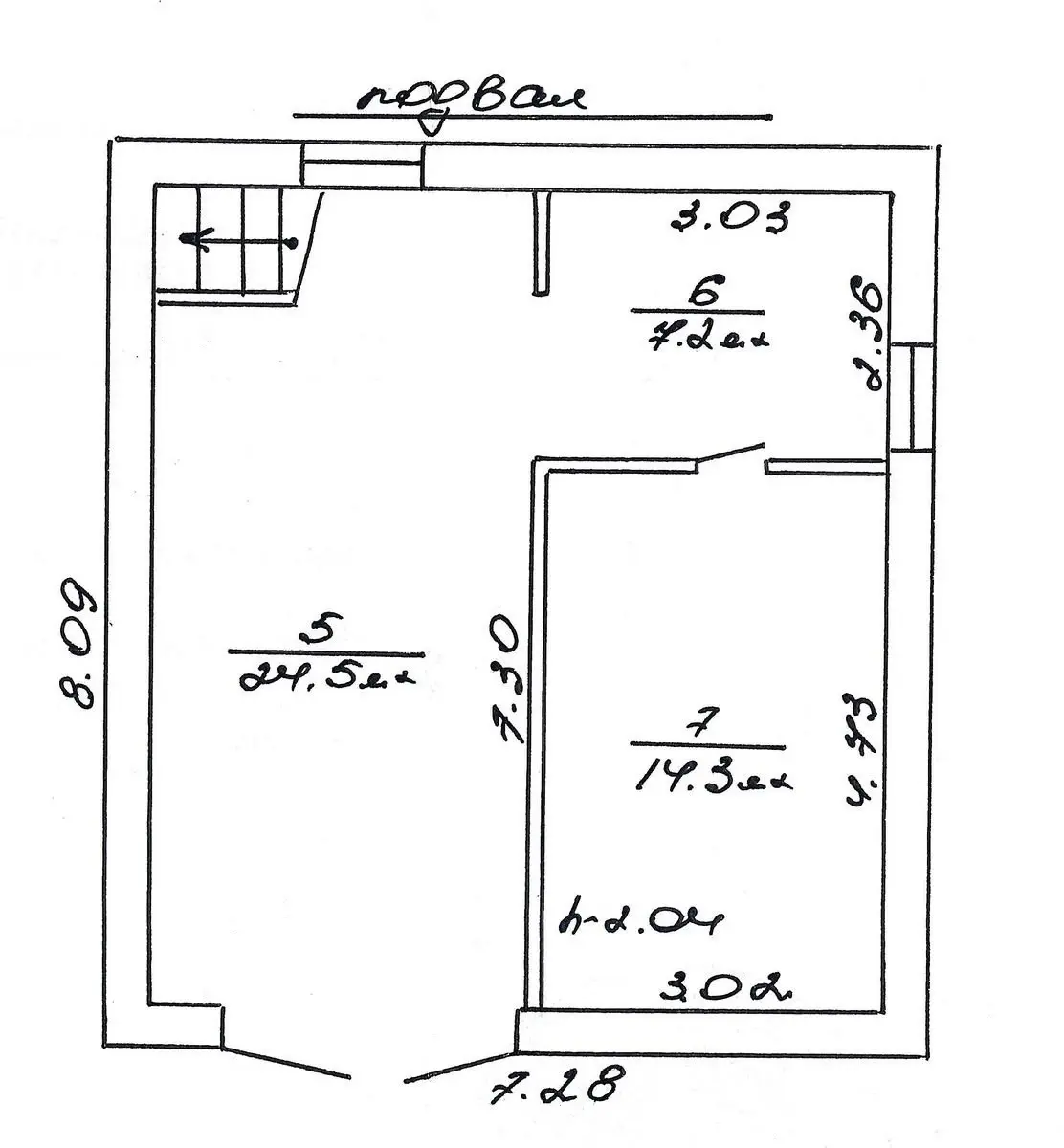 Продажа 2-этажной дачи в Сокол Минская область, 45000USD, код 184007 - фото 29