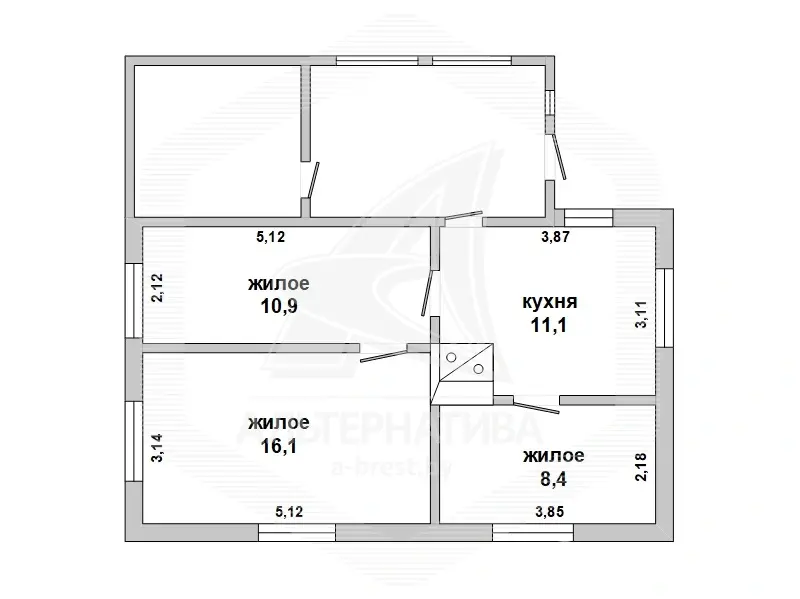 дом, Зеленец,