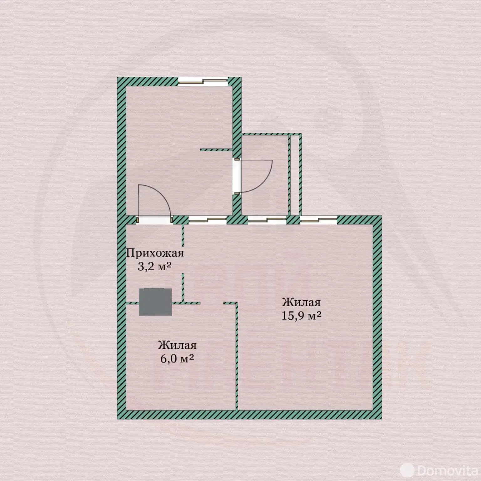 дом, Околица, ул. Фабричная, д. 2, стоимость продажи 34 459 р.