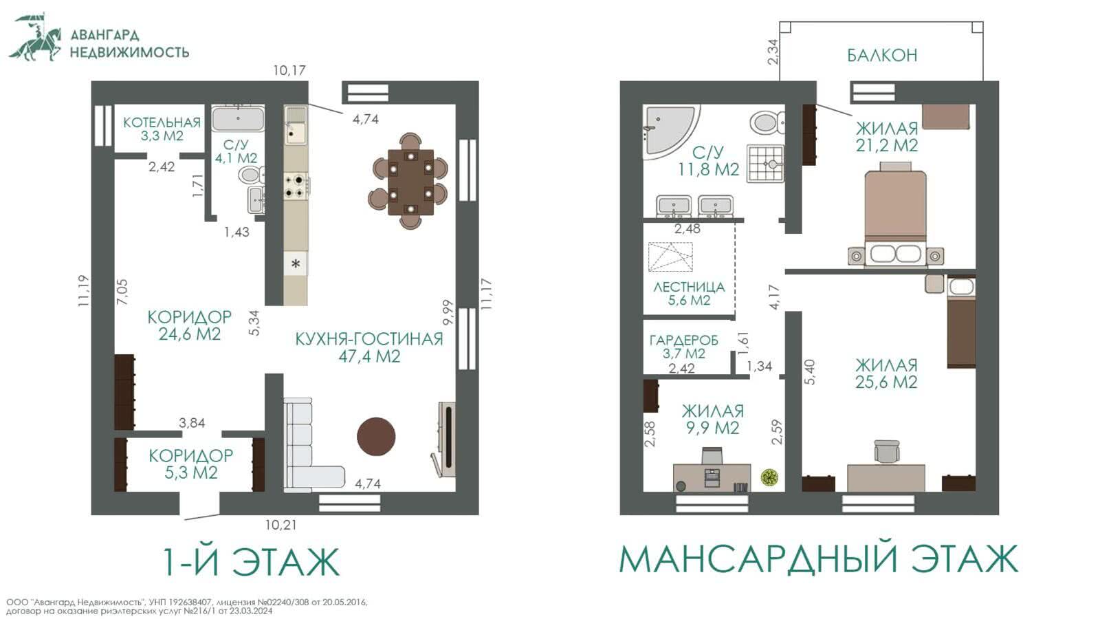 Продажа 2-этажного дома в Прилепах, Минская область ул. Сосновая, 98000USD, код 633964 - фото 6