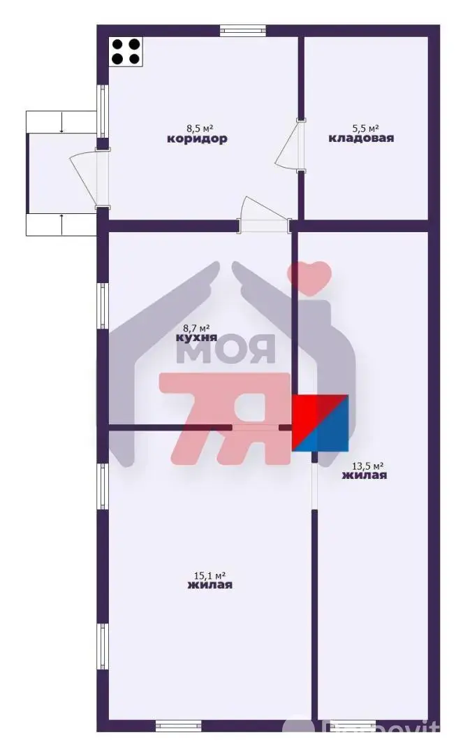 Стоимость продажи дома, Молодечно, ул. Великосельская, д. 87