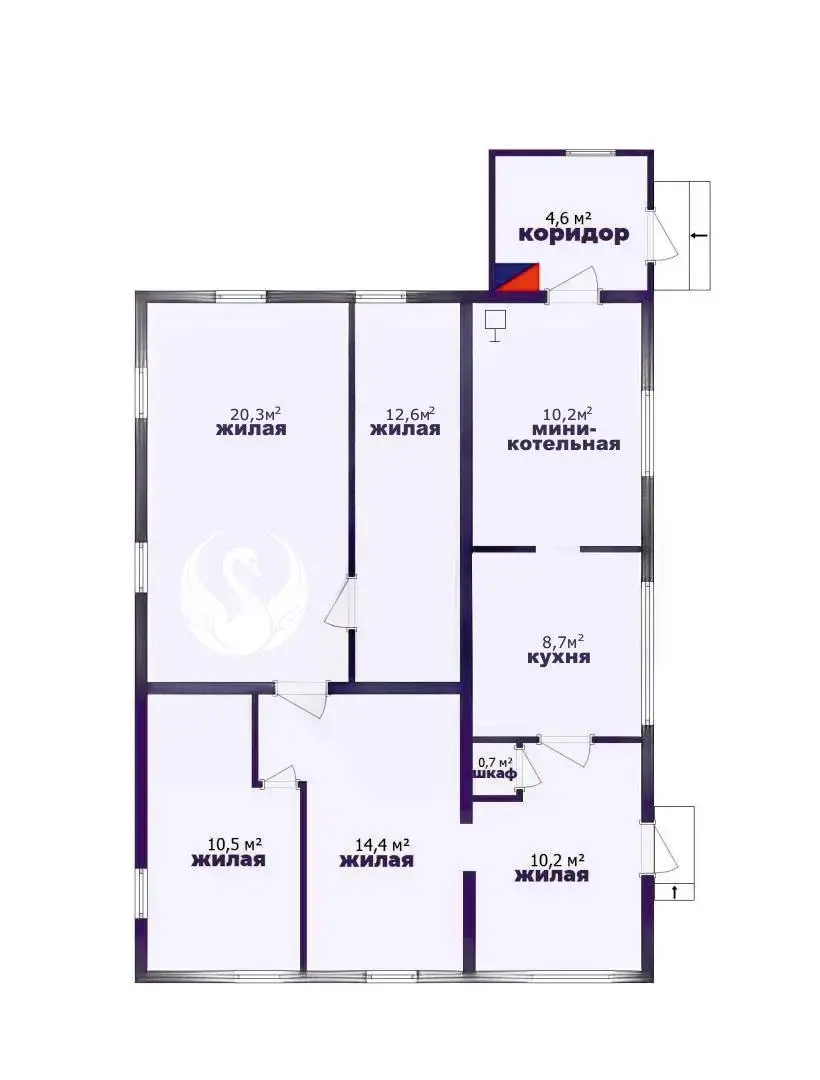 дом, Борисов, пер. Солнечный 1-й, д. 12