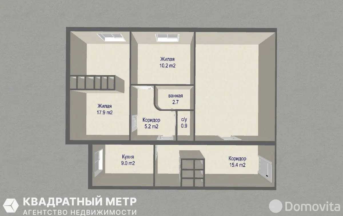 Продажа комнаты в Острошицком Городке, ул. Совхозная, д. 13, цена 43900 USD, код 7456 - фото 20