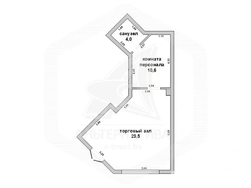 Продажа торгового помещения в Бресте, 89000USD, код 998455 - фото 5