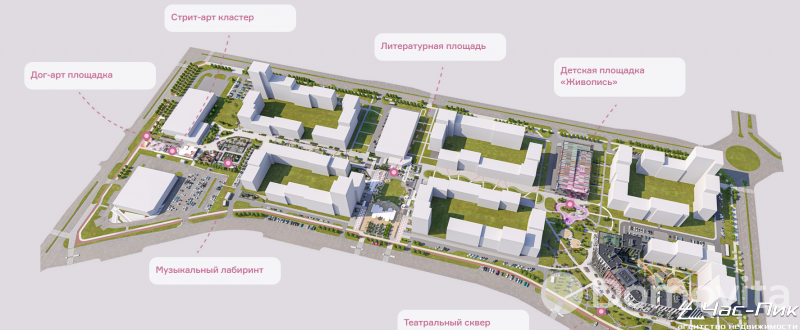 квартира, Копище, ул. Небесная, д. 1 корп. 1, стоимость продажи 331 151 р.