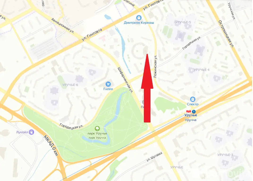 торговый объект, Минск, ул. Ложинская, д. 14 