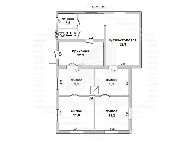 дом, Брест, , стоимость продажи 258 201 р.