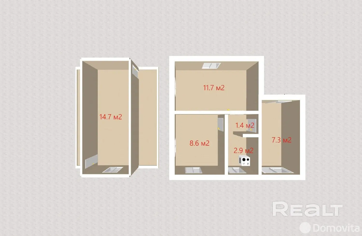 Купить 2-этажную дачу в ЗДОРОВЬЕ-2 Логойского района Минская область, 16000USD, код 185004 - фото 21
