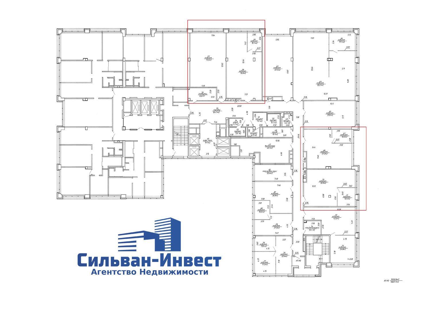 Аренда офиса на ул. Интернациональная, д. 36 в Минске, 2440EUR, код 12932 - фото 5