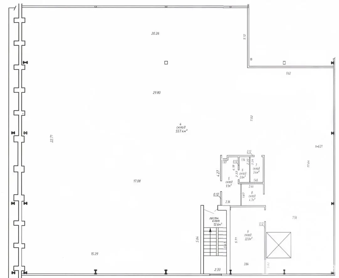 Купить складское помещение на пер. Монтажников 4-й, д. 13 в Минске - фото 10