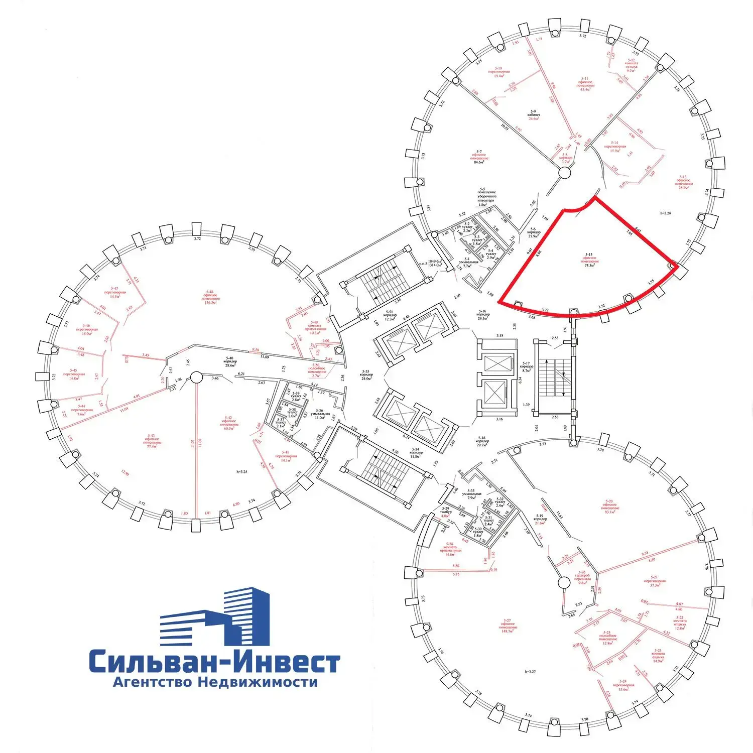 Купить офис на ул. Домбровская, д. 9 в Минске, 93125USD, код 9240 - фото 20