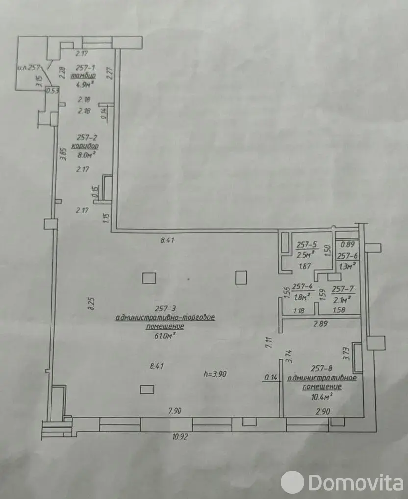 Снять торговую точку на пр-т Победителей, д. 125 в Минске, 1104USD, код 967855 - фото 28