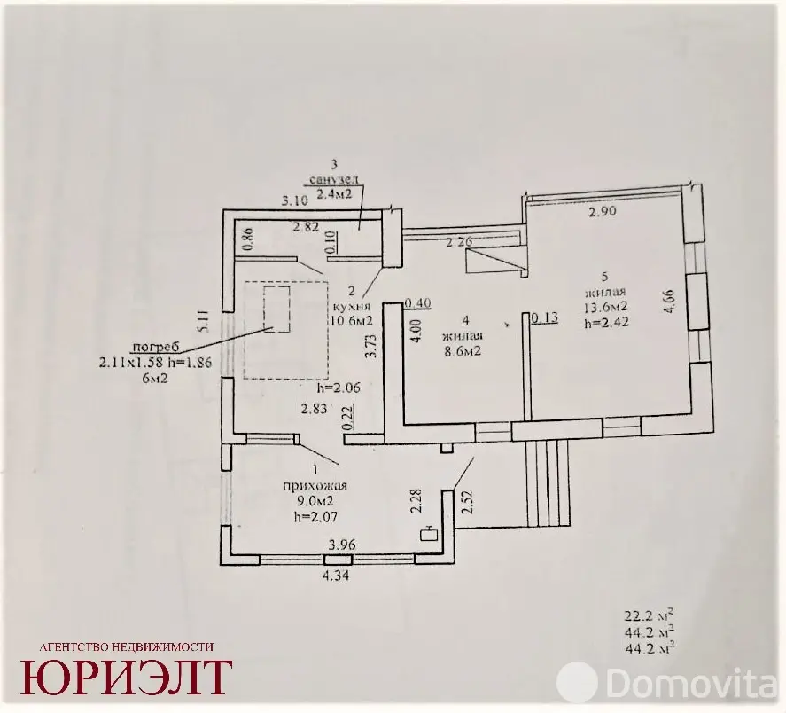 дом, Лоев, ул. Луговая, д. 21