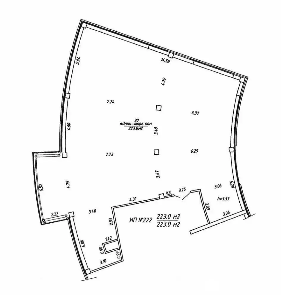 Купить офис на ул. Кальварийская, д. 16 в Минске, 1338000BYN, код 10470 - фото 2