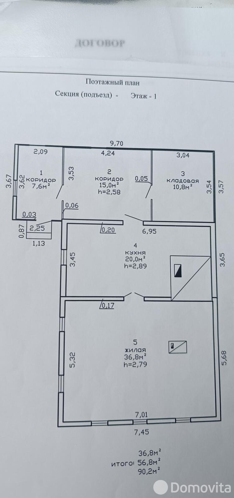 Цена продажи коттеджа, Цыкуны, ул. Лесная