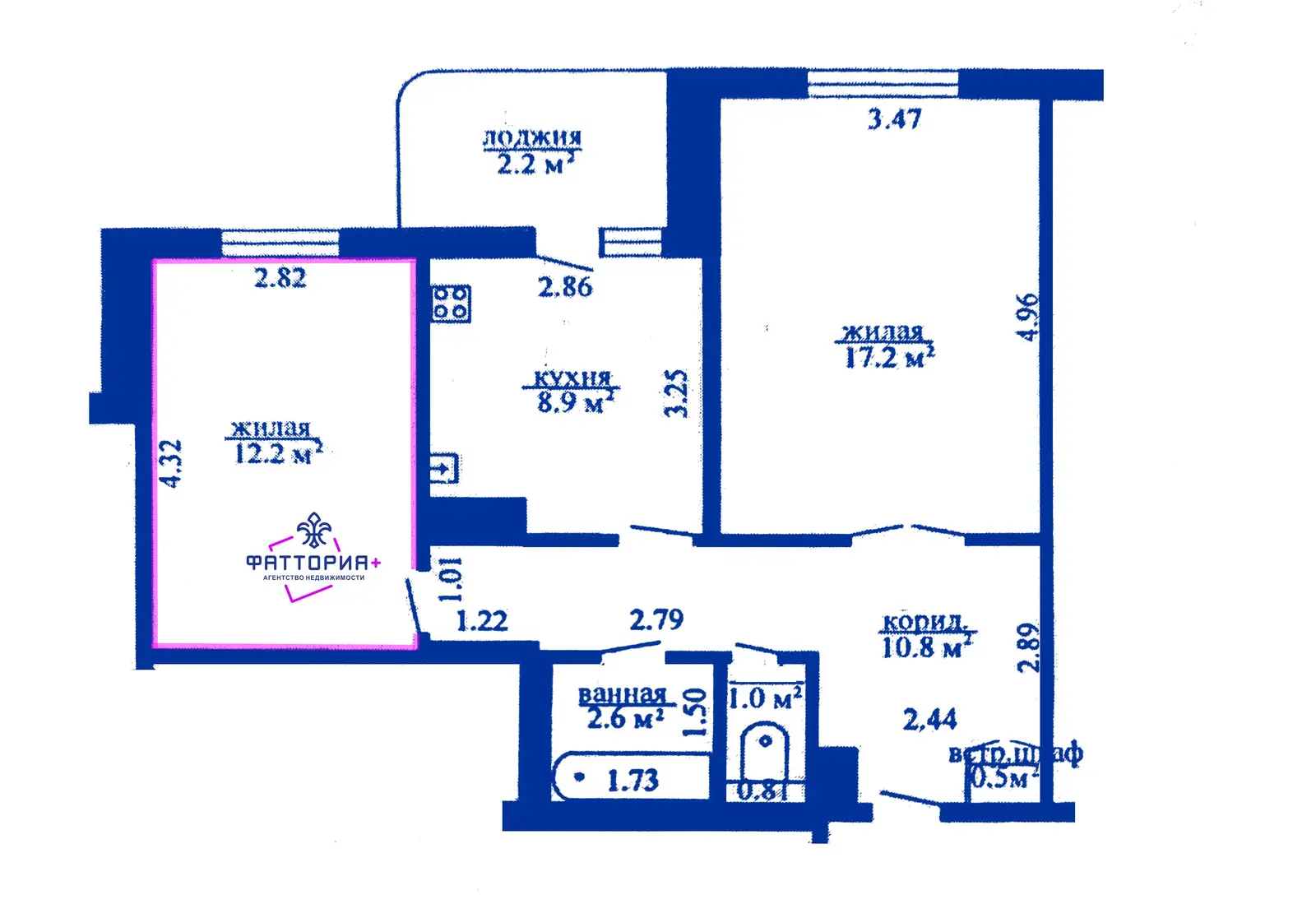 комната, Фаниполь, пер. Ленинградский, д. 3 