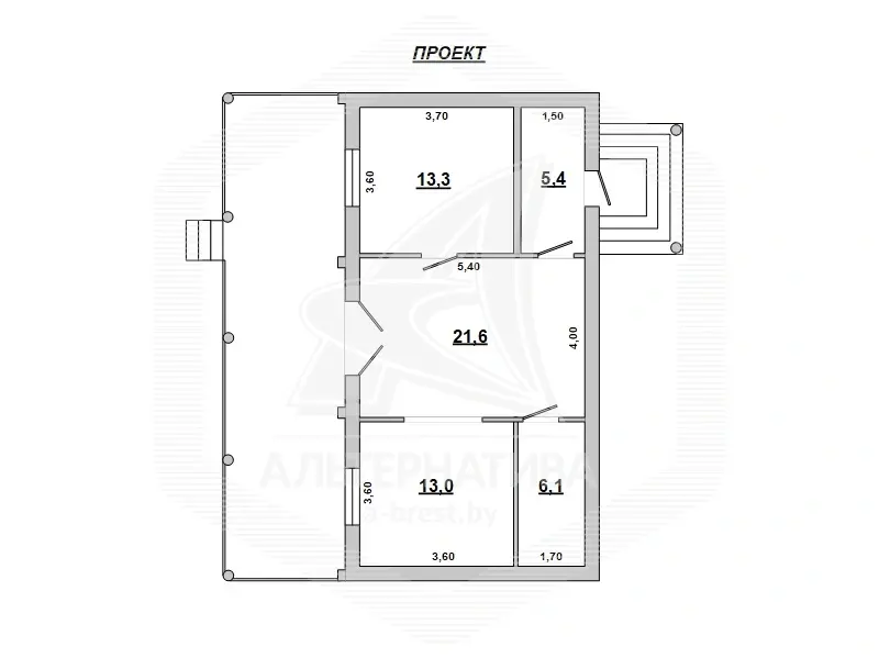 дом, Пашуки, , стоимость продажи 41 226 р.