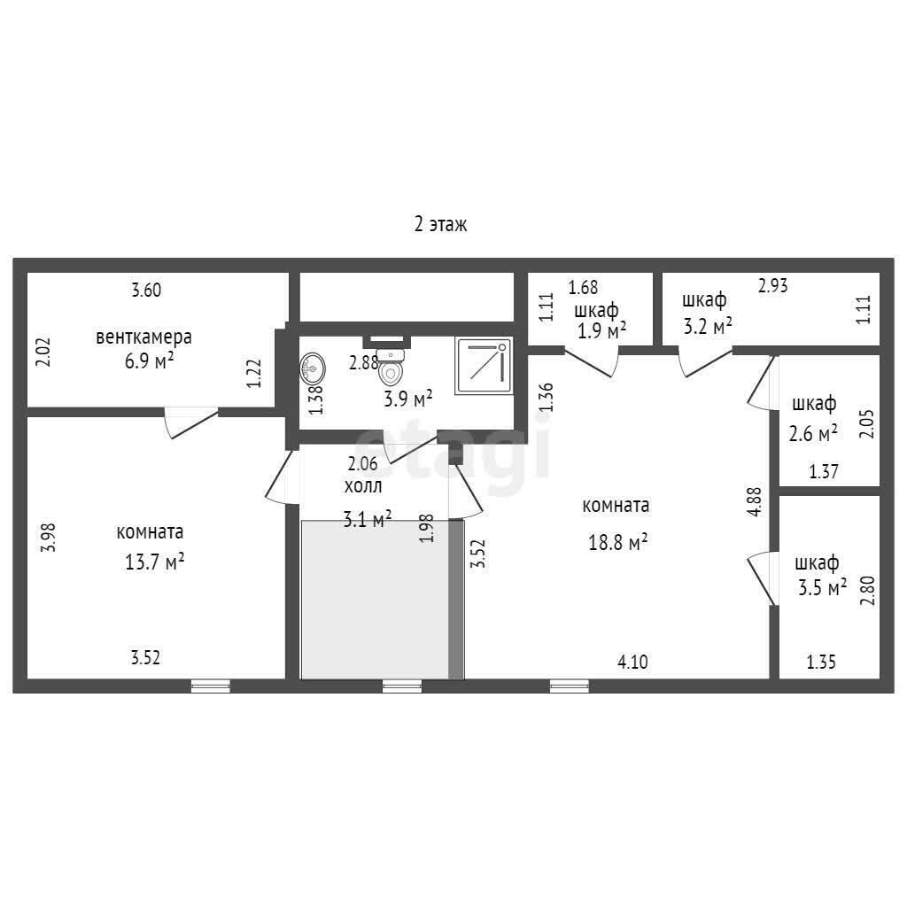 Продать 2-этажный коттедж в Семково, Минская область ул. Дружная, 316000USD, код 630589 - фото 4