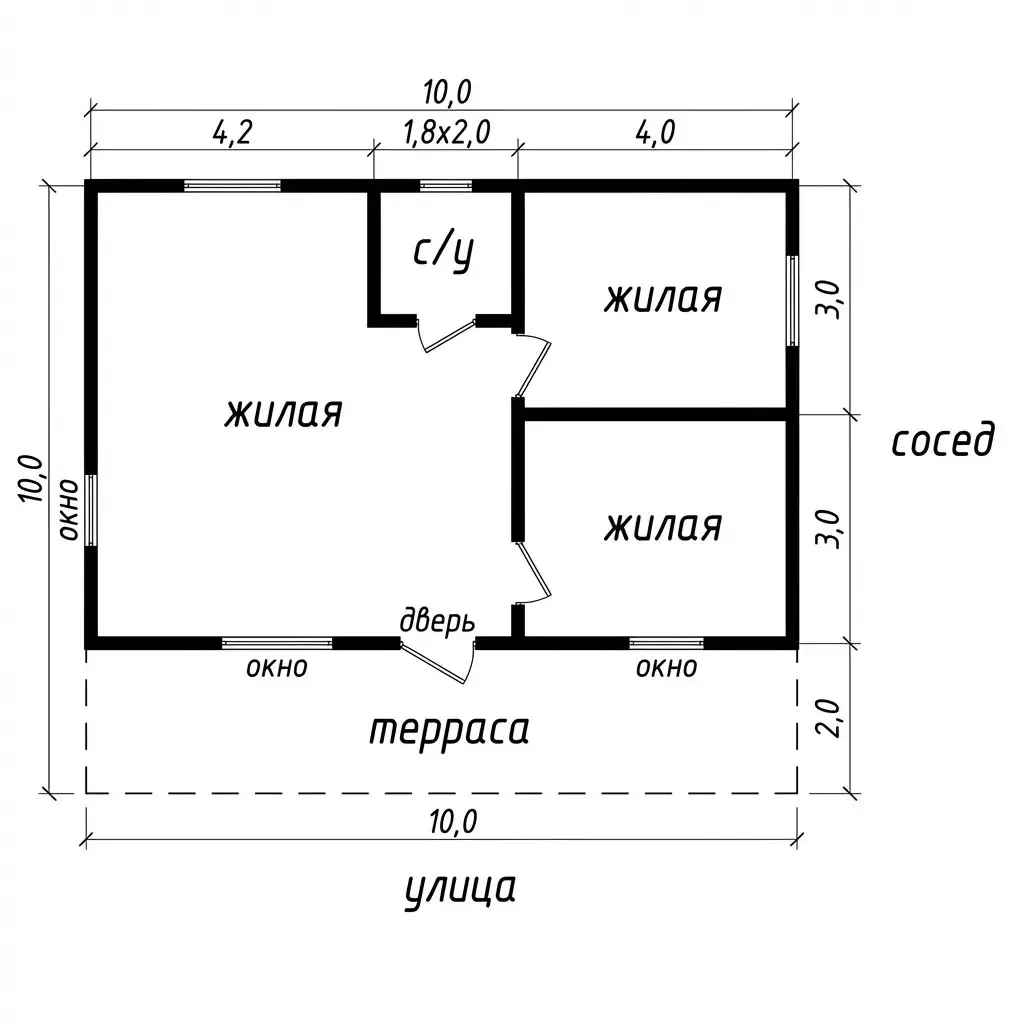 Купить 1-этажную дачу в Веснянка Минская область, 39000USD, код 185301 - фото 18