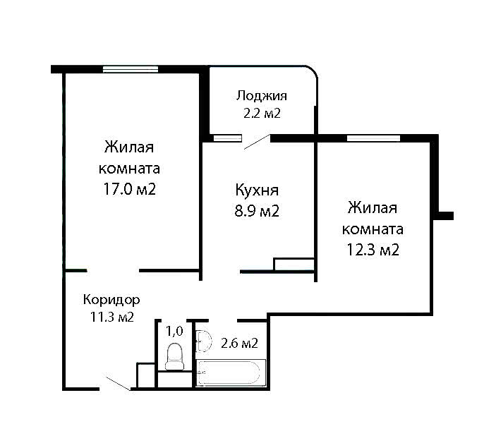Стоимость аренды квартиры, Копище, ул. Лопатина, д. 2