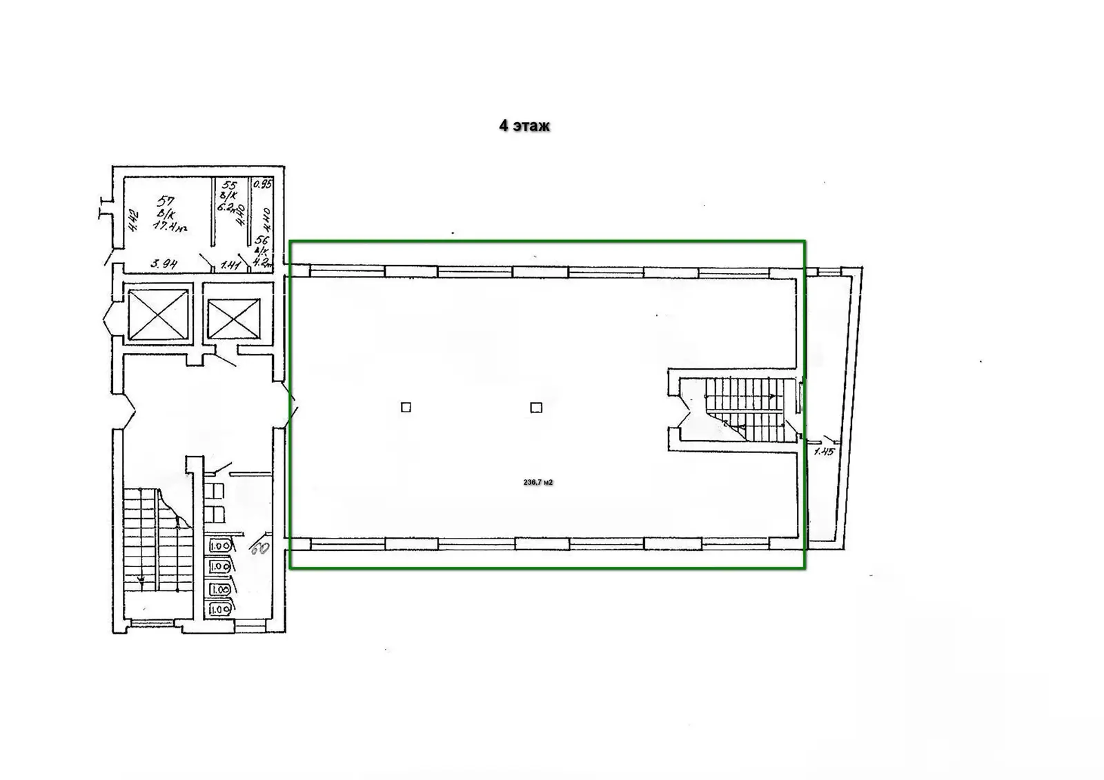 Объект сферы услуг в Минске, ул. Куйбышева, д. 22, код 2939 - фото 2