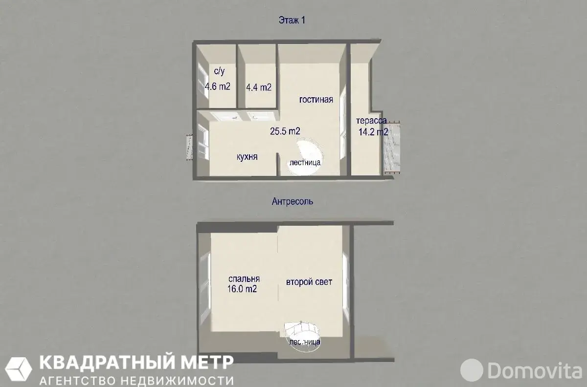 Продажа 2-этажной дачи в Заречный-05 Минская область, 237796BYN, код 186015 - фото 43