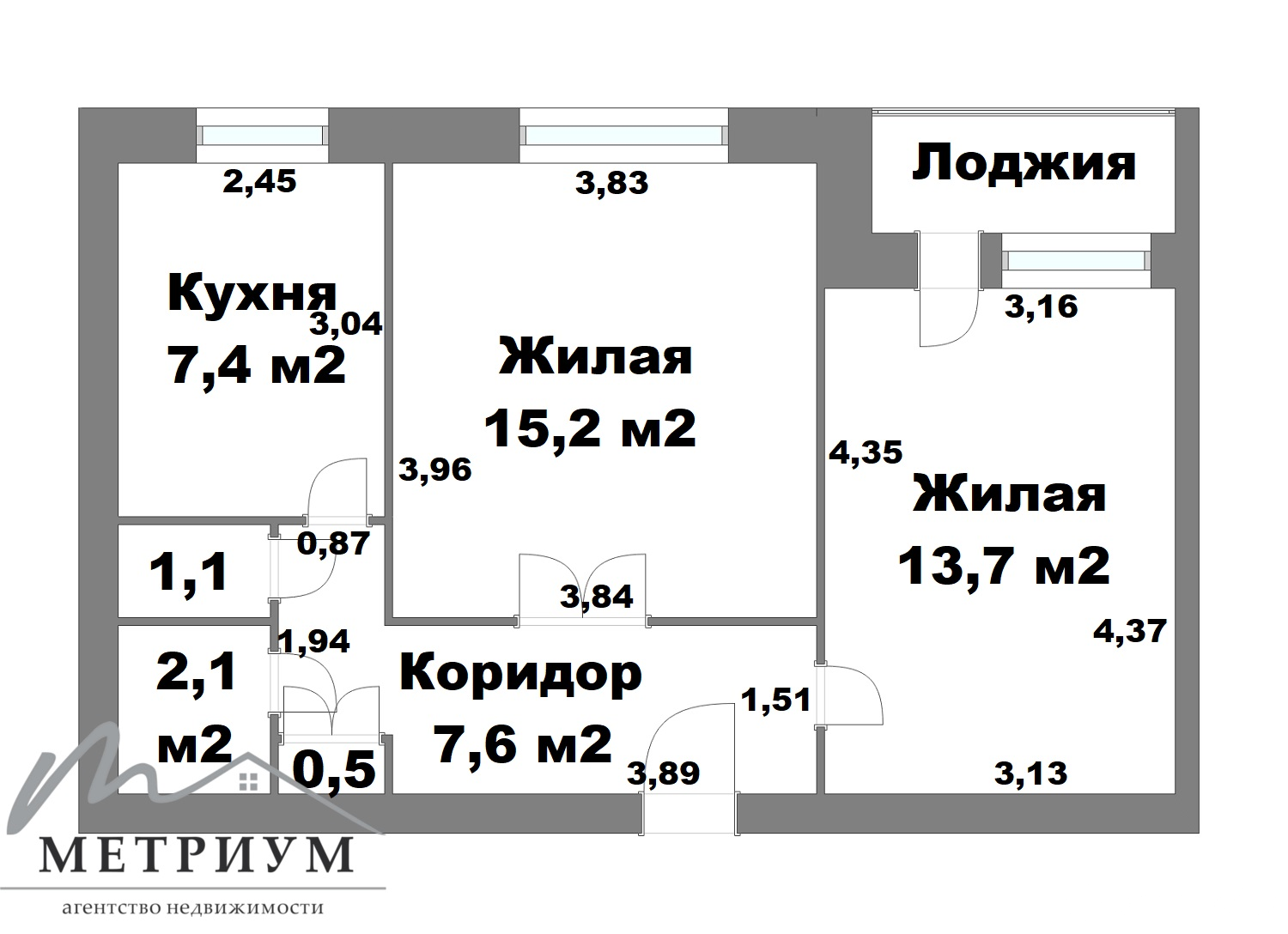 Стоимость продажи квартиры, Орша, ул. Георгия Семёнова, д. 5