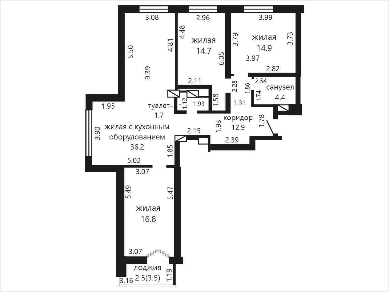 продажа квартиры, Минск, ул. Максима Богдановича, д. 144