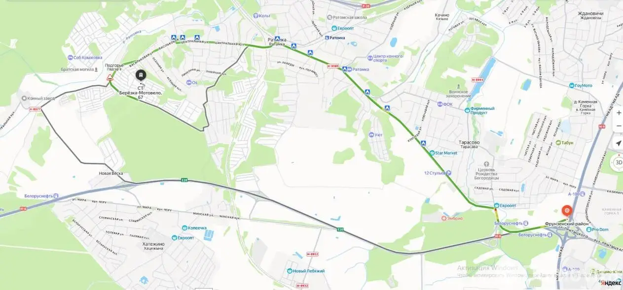 дача, Березка-Мотовело, 