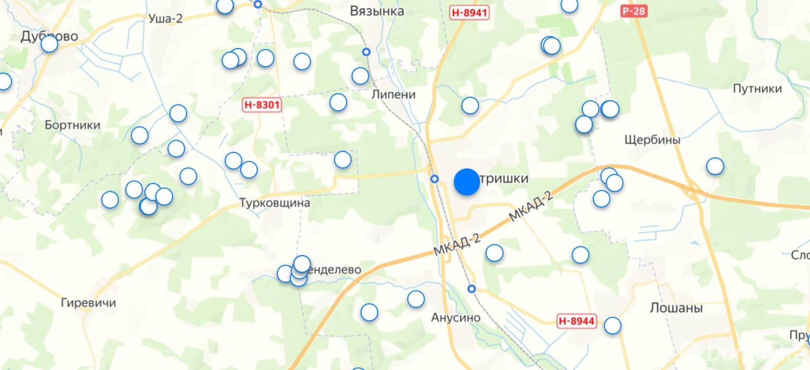 Стоимость продажи участка, Петришки, 