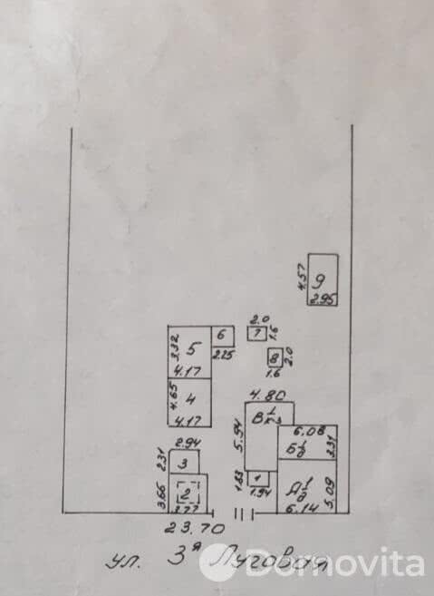 Продать 1-этажный дом в Поляне, Гомельская область ул. Луговая 3-я, д. 11, 27000USD, код 636287 - фото 4