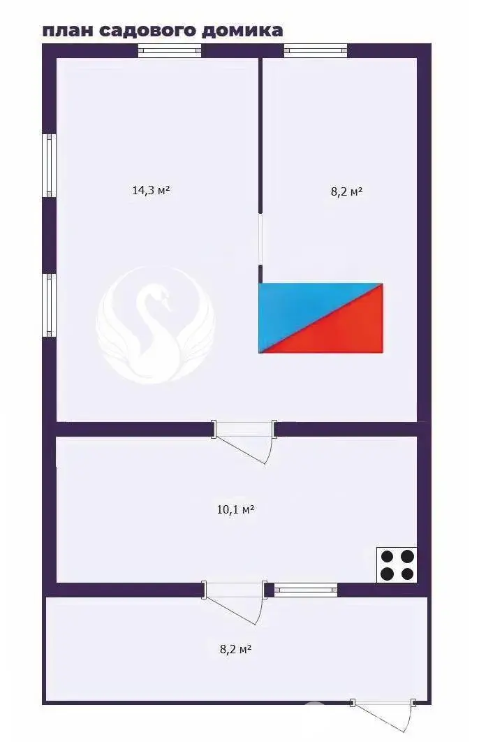 Купить 1-этажную дачу в Красном Октябре Минская область, 11900USD, код 183470 - фото 12