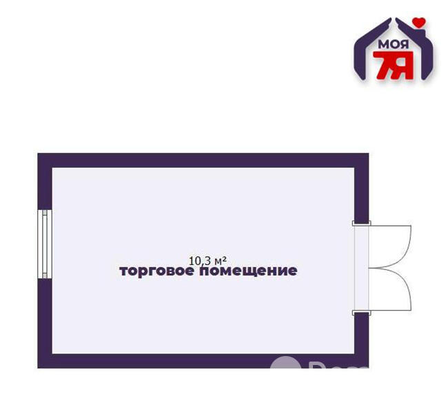 торговый объект, Ждановичи, ул. Заречная, д. 1В, стоимость продажи 38 196 р.