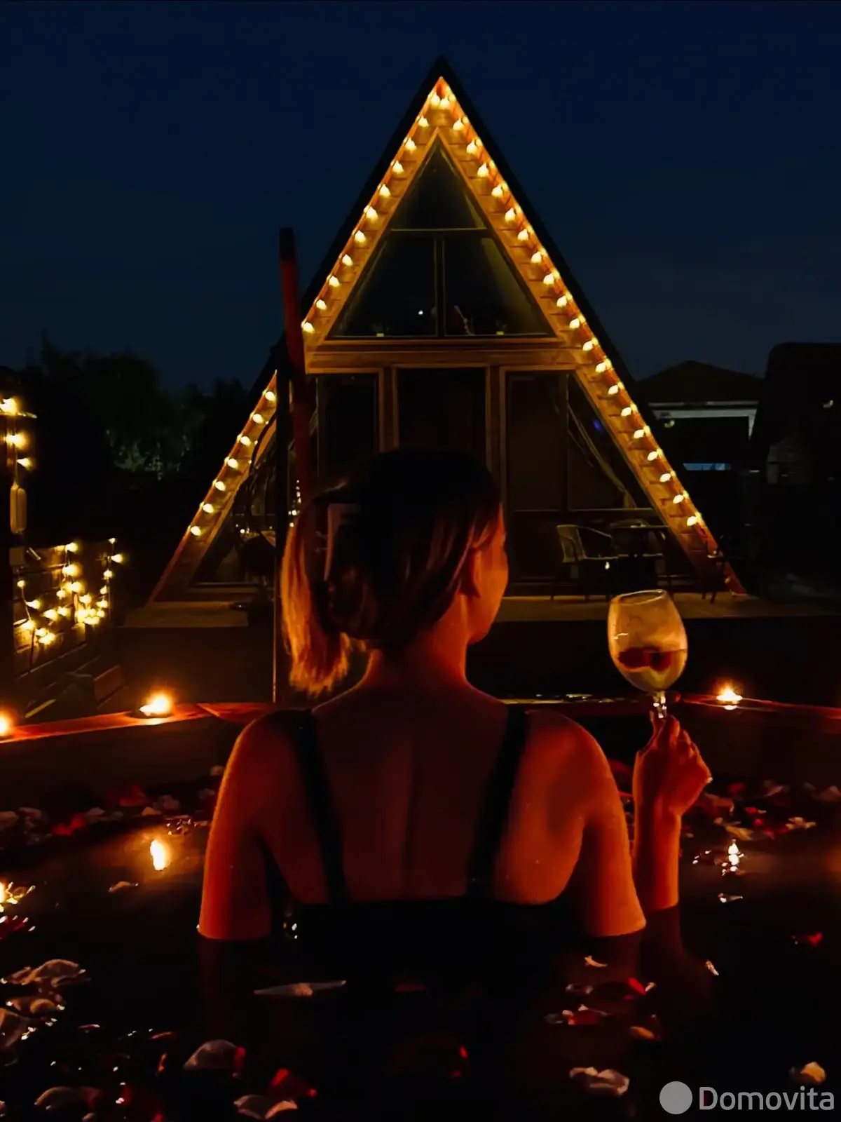 Аренда коттеджа A-frame дом